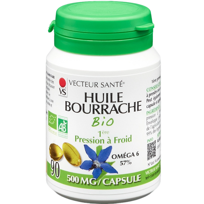 Huile de Bourrache bio Vecteur Santé®