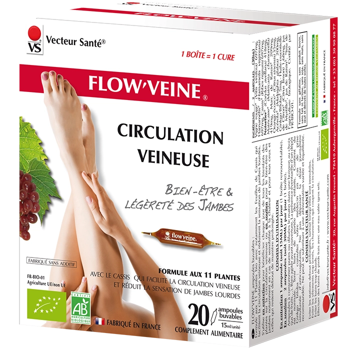 Photo Flow'Veine Circulation Veineuse Vecteur Santé