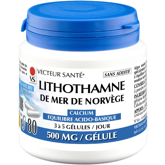Photo Lithothamne Calcium Magnésium Vecteur Santé®