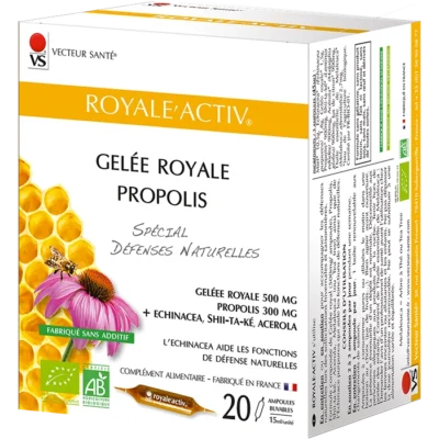 Photo Royale'Activ® Gelée Royale Propolis Vecteur Santé®