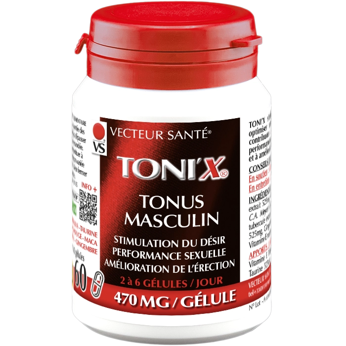 Photo TONI'X® Tonus Masculin de Vecteur Santé
